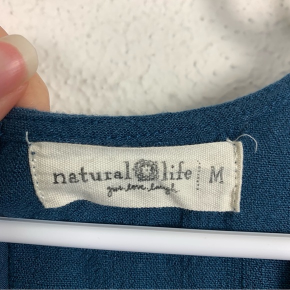 Natural life Avery wide leg jumpsuit size medium - Picture 4 of 8